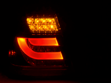 Load image into Gallery viewer, E46 Sedan LED Bar Smoked/Red Tail Lights (98-01)