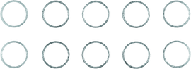 Twin Power 84-Up Evo BT and XL and M8 Exhaust Gaskets Replaces 65324-83 .120 Thick 10 Pk