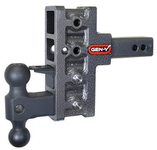 Load image into Gallery viewer, Gen-Y Mega Duty 2in Shank 5in Offset Drop 10K Hitch w/GH-031 Dual-Ball/GH-032 Pintle Lock