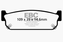 Load image into Gallery viewer, EBC 93-97 Infiniti J30 3.0 Yellowstuff Rear Brake Pads