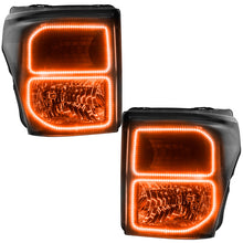 Load image into Gallery viewer, Oracle Ford F250/350 11-16 Halo Kit (Square Ring Design) - ColorSHIFT w/ BC1 Controller SEE WARRANTY
