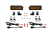 Load image into Gallery viewer, Diode Dynamics 2024-2026 Toyota 4RunnerTacoma/4Runner Fog SS6 Sport LED Kit Yellow 3000K