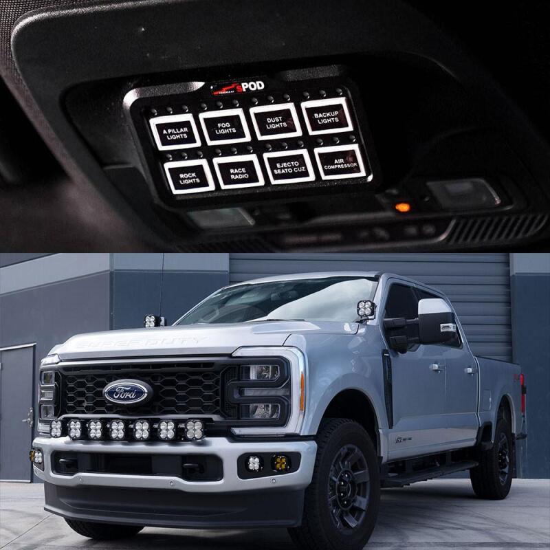 Spod 2023+ Ford F250/F350 Super Duty HD BantamX Vehicle Power Management Kit