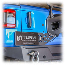 Load image into Gallery viewer, Turn Offroad 2018+ Jeep JL License Plate Relocation