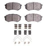 R1 88-95 Mazda 929 Front Optimum OE Brake Pads & Hardware Kit