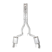 Load image into Gallery viewer, Stainless Works 2024 Mustang GT Catback Dual Tips Redline Sound H-Pipe Performance Connect Exhaust