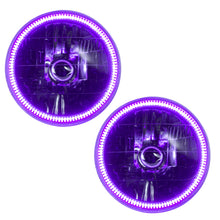 Load image into Gallery viewer, Oracle Lighting 97-06 Jeep Wrangler TJ Pre-Assembled LED Halo Headlights -UV/Purple SEE WARRANTY