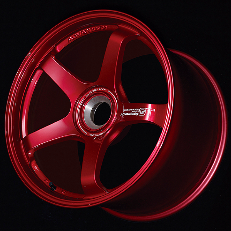 Advan GT for Porsche 19x9.0 / +46 Offset / CL-CL / Racing Candy Red