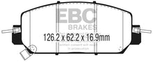Load image into Gallery viewer, EBC 2017+ Honda CR-V 1.5L Turbo Greenstuff Front Brake Pads