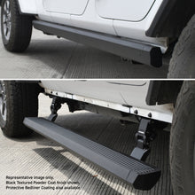 Load image into Gallery viewer, Go Rhino 07-17 Jeep Wrangler 4dr E-BOARD E1 Electric Running Board Kit (Cut Req.) - Bedliner Coating