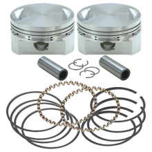 Load image into Gallery viewer, S&amp;S Cycle 84-99 BT 3-1/2in Standard Bore Forged Stroker Piston Kit