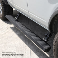 Load image into Gallery viewer, Go Rhino 07-17 Jeep Wrangler 4dr E-BOARD E1 Electric Running Board Kit (Cut Req.) - Bedliner Coating