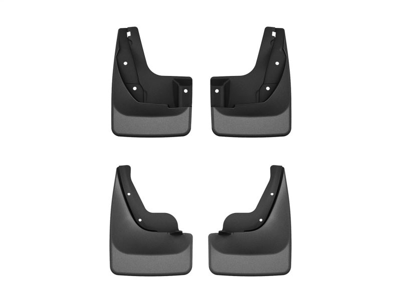WeatherTech 24-25 Hyundai Kona Front & Rear Mudflaps - Black
