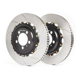 GiroDisc 2021+ Lamborghini Huracan STO (w/Carbon Ceramic Brakes) Front Slotted Rotors