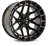 Vossen HFX-1 17x8.5in / 6x139.7 BP / ET35 / 106.1 CB - Tinted Gloss Black Wheel