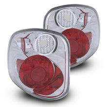 Load image into Gallery viewer, Raxiom 01-03 Ford F-150 Flareside Axial Series Version 2 Tail Lights- Chrome - Red/Clear Lens