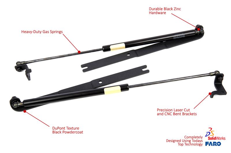 GrimmSpeed 13+ Subaru BRZ / 13+ Scion FR-S Hood Struts