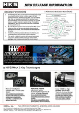 Load image into Gallery viewer, HKS HIPERMAX S WGNC34 AT FULL KIT (4WD AT Model ONLY - NOT compatible with RWD Models)
