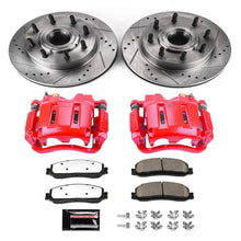 Load image into Gallery viewer, Power Stop 12-13 Ford F-250 Super Duty Front Z36 Truck &amp; Tow Kit w/Cals