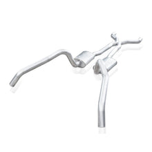 Load image into Gallery viewer, Stainless Works 62-67 Chevy Nova 3in Catback w/ X-Pipe Turbo Chambered Mufflers 3in Cores