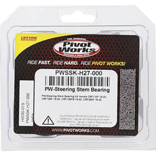 Load image into Gallery viewer, Pivot Works 19-23 Honda CRF110F PW Steering Stem Bearing Kit