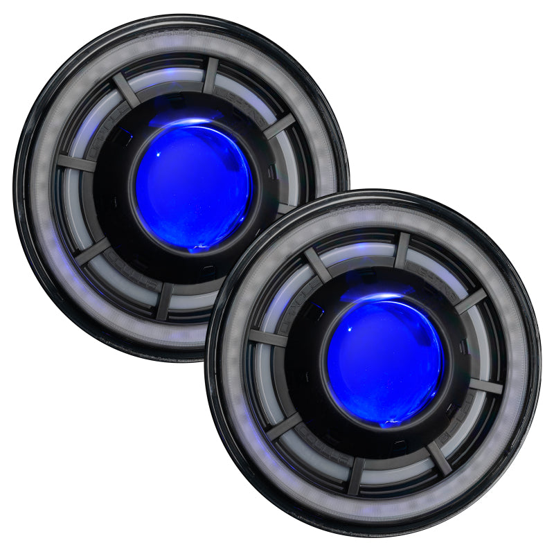 ORACLE Lighting 07-18 Jeep Wrangler JK Oculus 7in. ColorSHIFT Bi-LED Projector Headlights NO RETURNS