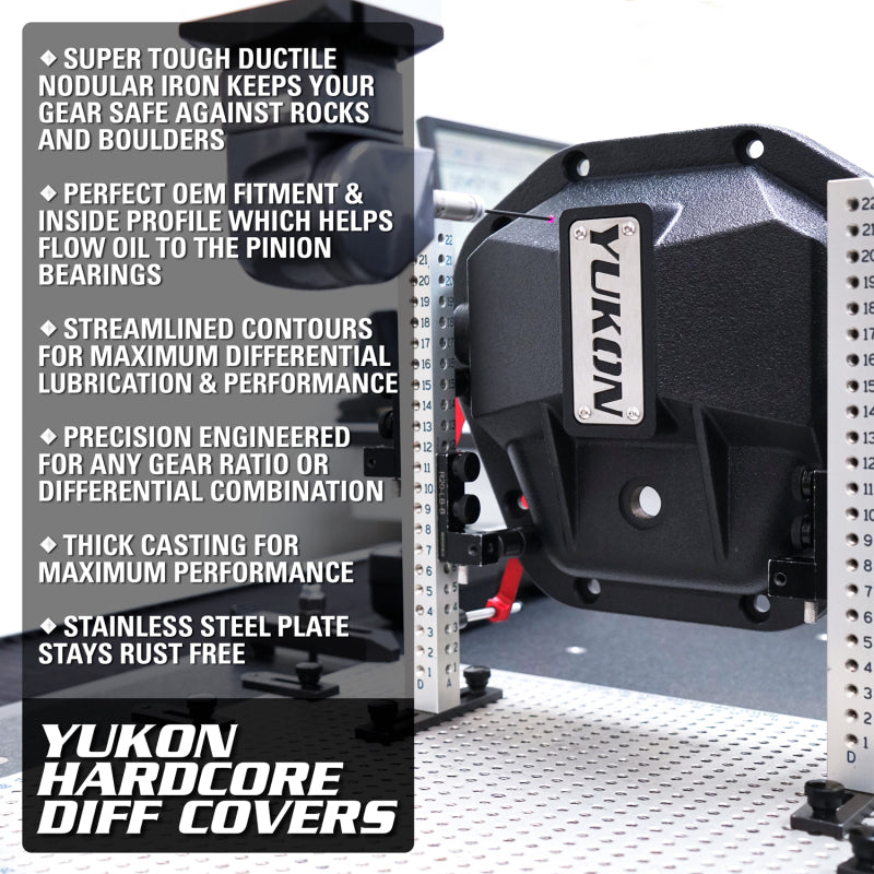 Yukon Gear Hardcore Diff Cover for GM 9.5in & 9.76in Rear