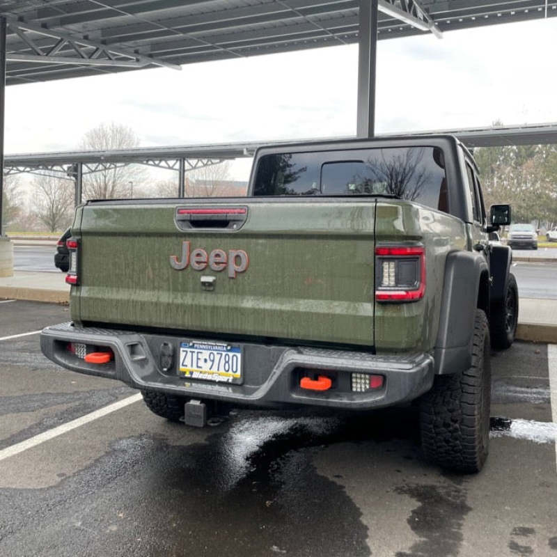 Oracle Rear Bumper LED Reverse Lights for Jeep Gladiator JT - 6000K NO RETURNS