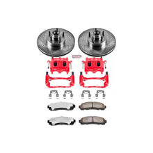 Load image into Gallery viewer, Power Stop 01-02 Ford Explorer Sport Trac Front Z36 Truck &amp; Tow Kit w/Cals