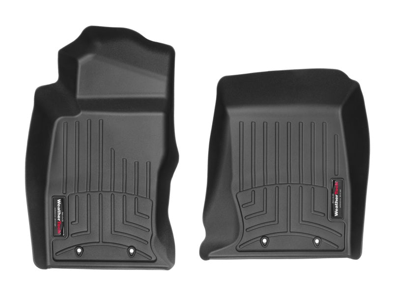 WeatherTech 2016+ Jaguar F-Type Front FloorLiner - Black (Fits Coupe/Convertible)