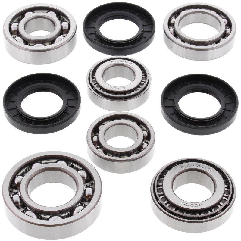 All Balls Racing 09-14 Yamaha YFM550 Grizzly Differential Bearing and Seal Kit Rear