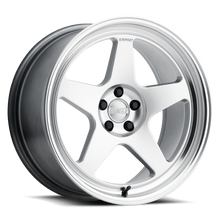 Load image into Gallery viewer, Kansei K12H Knp 18x10.5in / 5x114.3 BP / 12mm Offset / 73.1mm Bore - Hyper Silver Wheel