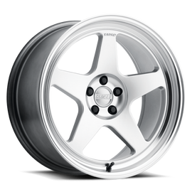 Kansei K12H Knp 18x9in / 5x100 BP / 35mm Offset / 73.1mm Bore - Hyper Silver Wheel