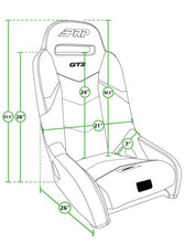 Load image into Gallery viewer, PRP Polaris General GT3 Suspension Seats Kit