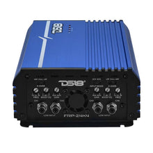 Load image into Gallery viewer, DS18 4-Channel Class-D Amp Stereo Full-Range 4 x 250 W RMS at4 ohm - Blue