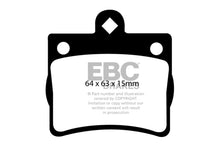 Load image into Gallery viewer, EBC 95-97 Mercedes-Benz C220 (W202) 2.2 (Single Pin Rear) Ultimax2 Rear Brake Pads