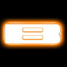 Load image into Gallery viewer, ORACLE Lighting Universal Illuminated LED Letter Badges - Matte White Surface Finish - B NO RETURNS