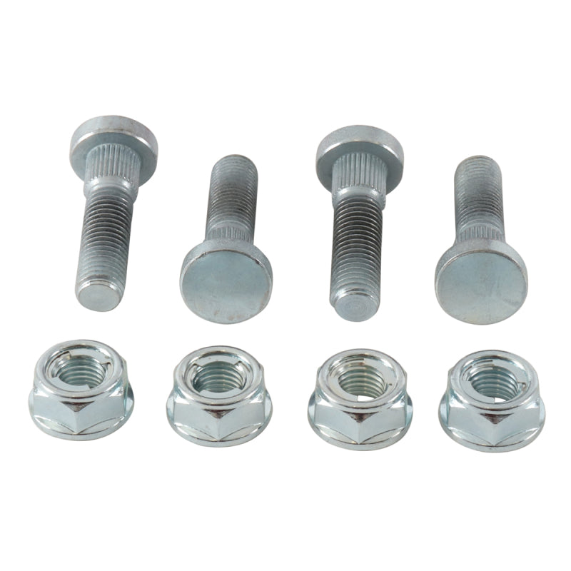 All Balls Racing 08-16 Kawasaki Mule 600 Wheel Stud and Nut Kit Front