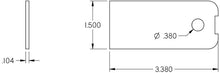 Load image into Gallery viewer, Camburg Black Fender Washer 10 Pack (aluminum washer bolt body clip 1/8in. tab)