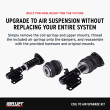 Load image into Gallery viewer, Air Lift 17-23 Tesla Model 3 (AWD) / 20-24 Tesla Model Y (AWD) Coil to Air Upgrade Kit