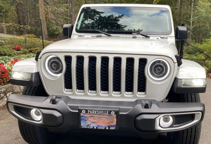 Oracle Jeep Wrangler JK/JL/JT High Performance W LED Fog Lights - w/o Controller NO RETURNS