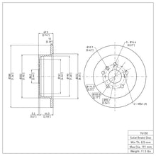 Load image into Gallery viewer, Technical Drawing