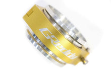 Load image into Gallery viewer, GReddy 3.5 Inch Gold Anodized Aluminum Boost Tube Clamp Set