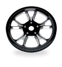Load image into Gallery viewer, Performance Machine Belt Pulley 66T x 1in Galaxy - Contrast Cut Platinum