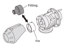 Load image into Gallery viewer, HKS SSQV Recirculation Fitting (for 19mm ID hose)