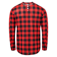 Load image into Gallery viewer, USWE Flannel Long Sleeve Lightweight Off-Road Jersey Flame Red - XL