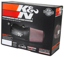 Load image into Gallery viewer, K&amp;N 01-17 Harley Davidson Softail / Dyna FI Performance Air Intake System Silver