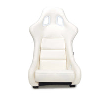 Load image into Gallery viewer, NRG FRP Bucket Seat White Vinyl Material (Large)