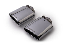Load image into Gallery viewer, Remus 2014 Seat Leon Cupra 142x72mm Angled/Angled Chromed Tail Pipe Set