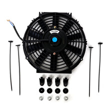 Load image into Gallery viewer, BLOX Racing Electric Slim Fan Red - 10" / 12"